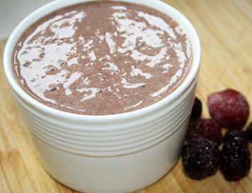 Chia and Berry Protein Smoothie